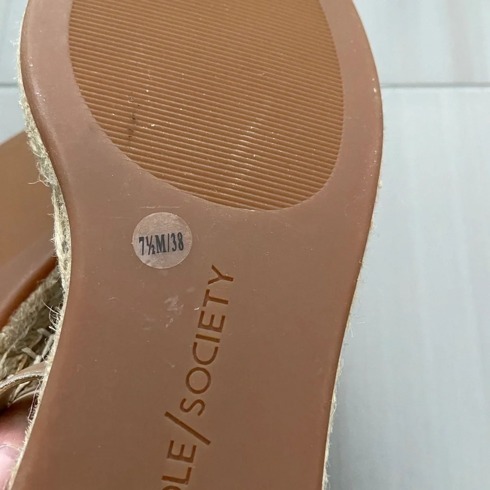 Sole Society leather ankle